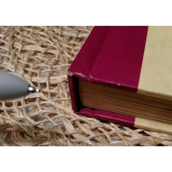 Vintage Victorian Photo Album w/ Ribbon Tie, Hardcover, EUC - Picture 9 of 10